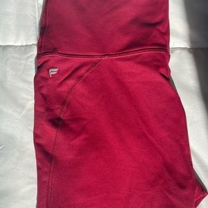 Fabletics define mid rise Power Hold 7/8 leggings Large Bayberry